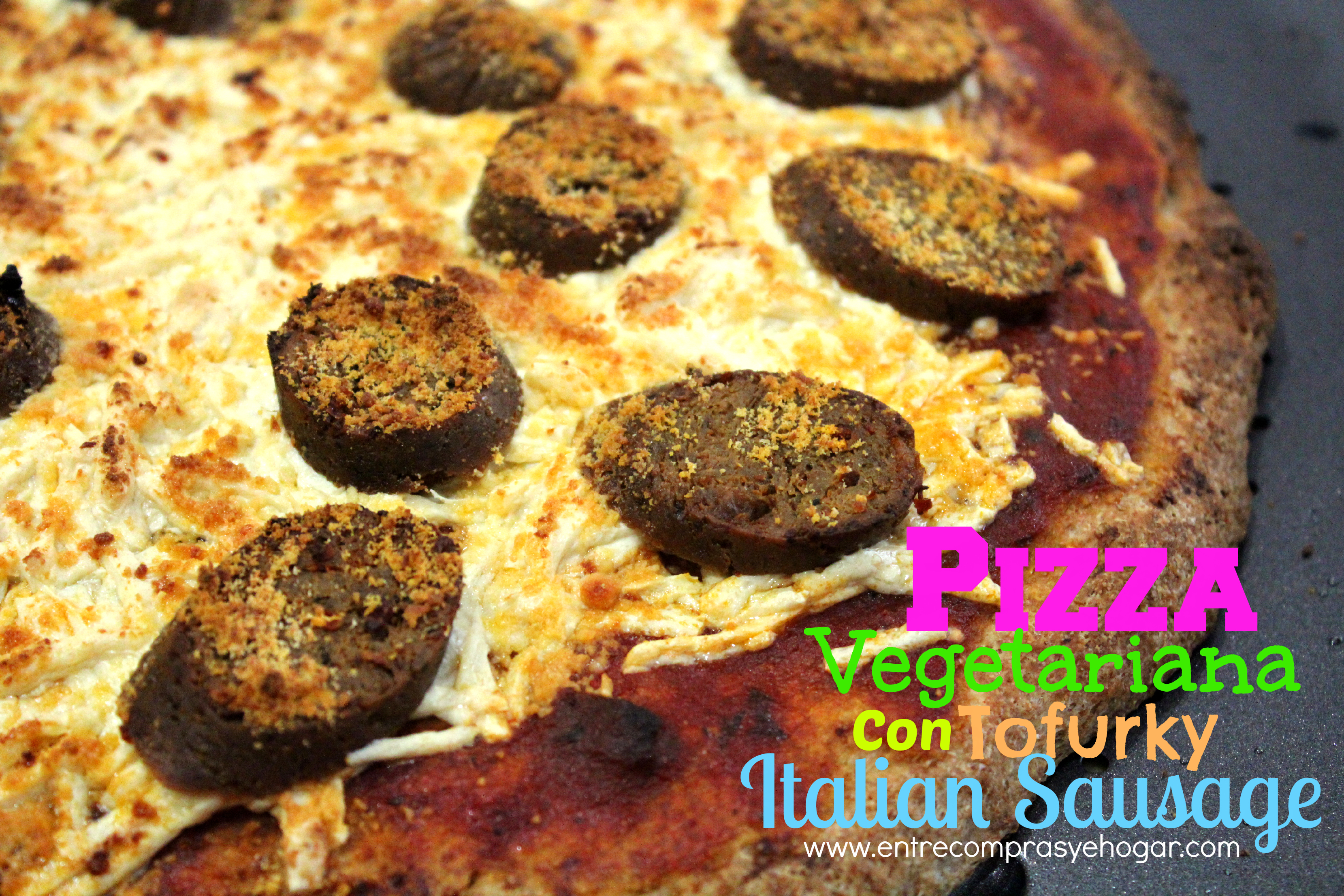 Pizza-Vegetariana-Con-Tofurky-Italian-Sausage