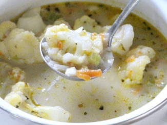 Sopa de Coliflor
